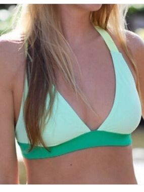 GUC LULULEMON GREEN BIKINI SET TOP AND BOTTOM 🌿🌴🍍🦜